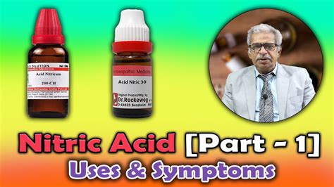 Hope you liked the video and it helped you with your problems. . Nitric acid homeopathy medicine uses